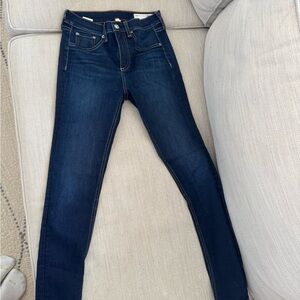 rag & bone Dark Indigo Skinny Jeans